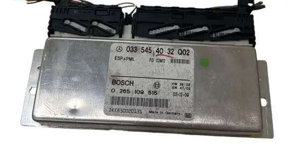 Mercedes-Benz E W211 ESP (stability system) control unit 0335454032 0265109515 DKEB50020131