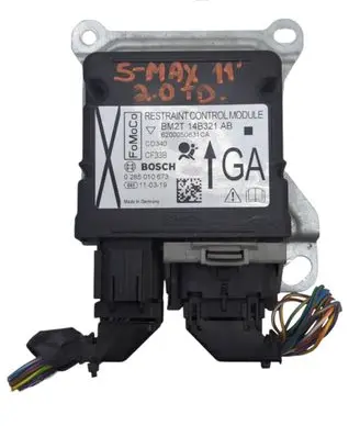 Ford S-MAX Airbag control unit/module BM2T14B321AB 6200050631CA 0285010673