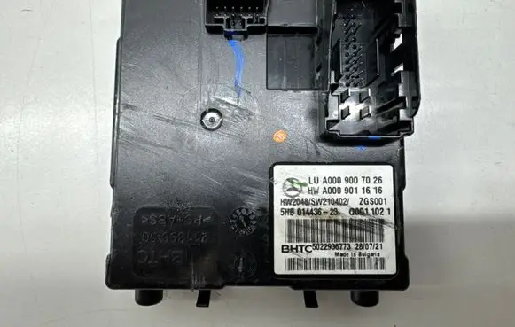 Mercedes-Benz GLC X253 C253 Air conditioner control unit module A0009007026 A0009011616 5HB01443623