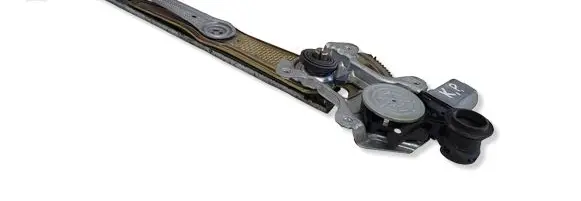 Toyota Yaris Front door window regulator with motor 8572052020
