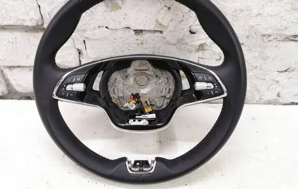 Skoda Octavia Mk4 Steering wheel 5E3419093AS 60038165 3133626993