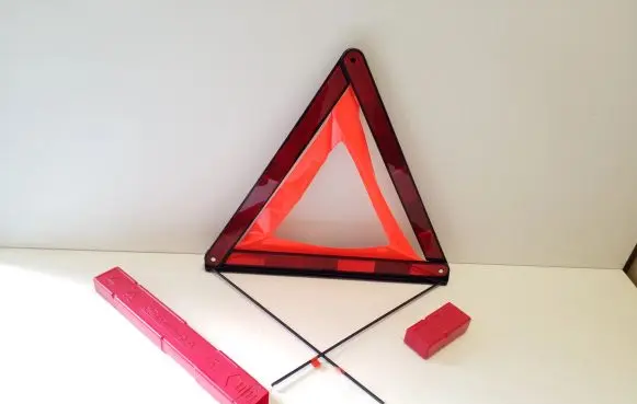 Emergency warning sign
