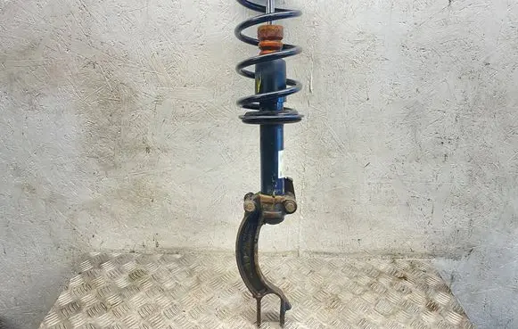 Front shock absorber with coil spring