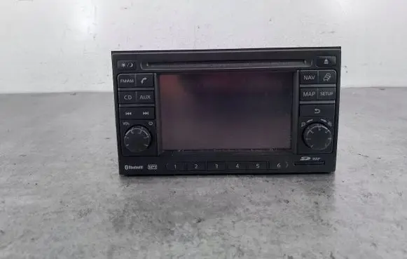 Nissan Qashqai+2 Radio/CD/DVD/GPS head unit