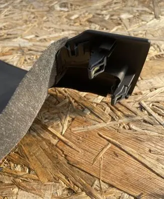 Steering wheel column trim