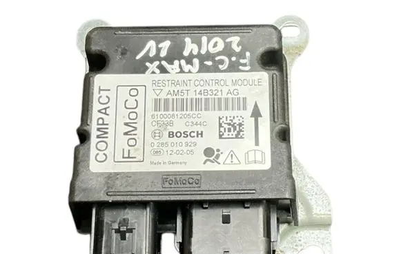 Ford C-MAX II Airbag control unit/module AM5T14B321AG 0285010929 6100081205CC