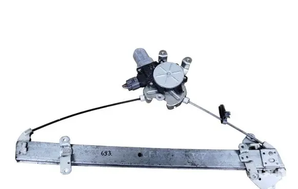 Mitsubishi Lancer Rear door window regulator with motor MR991832