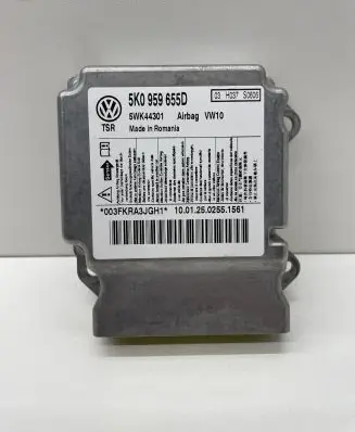 Volkswagen Golf VI Airbag control unit/module 5K0959655D
