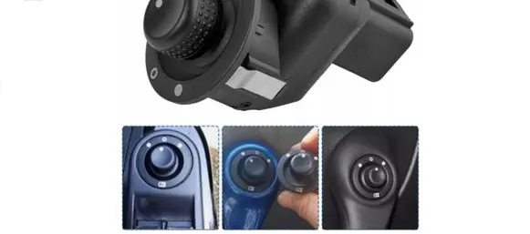 Renault Clio IV Wing mirror switch 8200676529
