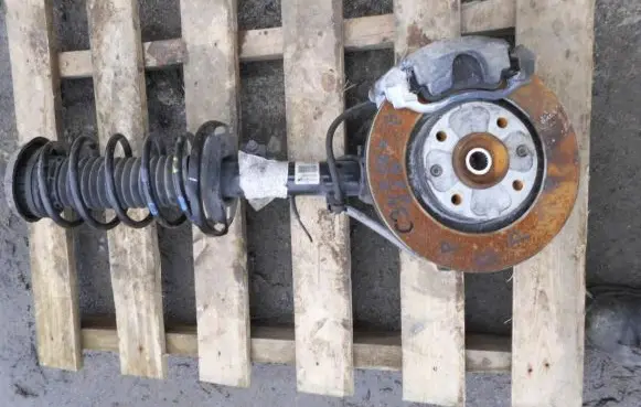 Citroen C3 Front wheel hub spindle knuckle
