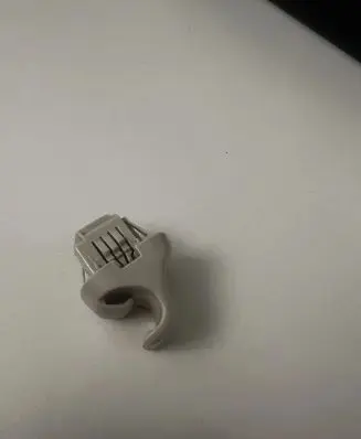 Sun visor clip/hook/bracket