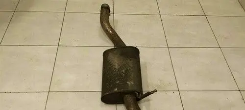 Mercedes-Benz Vito Viano W447 Rear muffler/silencer tail pipe A4474902081