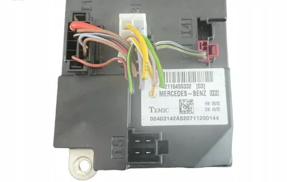 Mercedes-Benz E W211 Seat control module A2115455332
