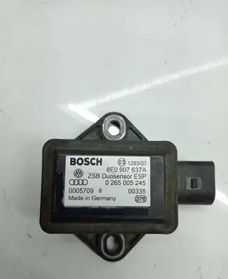 Audi A4 S4 B6 8E 8H ESP acceleration yaw rate sensor 8e0907637a