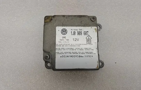 Volkswagen PASSAT B5 Airbag control unit/module 1J0909607