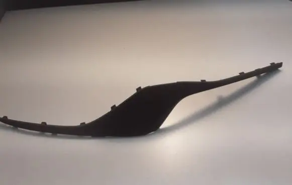 Volvo V40 Front bumper splitter molding 31347088
