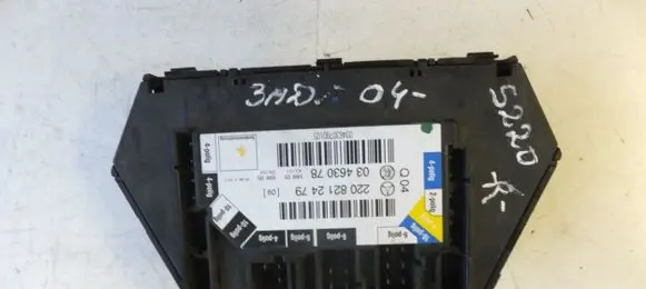 Mercedes-Benz S W220 Seat control module 2208212479 03463078