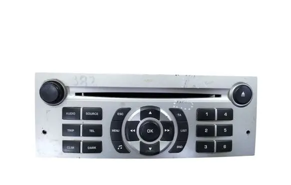 Peugeot 407 Radio/CD/DVD/GPS head unit 9664636277