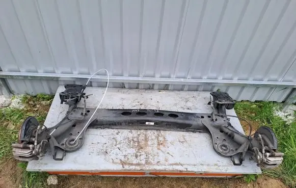 Volkswagen Polo VI Rear axle beam 2Q0501053CL