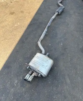 BMW 5 E60 E61 Muffler/silencer 7798512