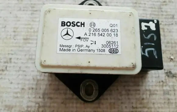 Mercedes-Benz E W211 ESP acceleration yaw rate sensor A2165420018 0265005623 2165420018