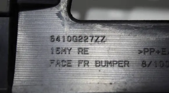 Mitsubishi Outlander Front bumper 64106227ZZ