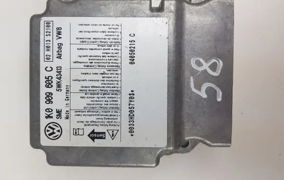 Volkswagen Golf V Airbag control unit/module 1K0909605C 5WK43413