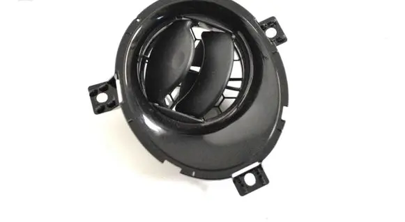 Dashboard air vent grill cover trim