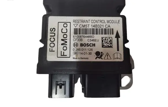 Ford Focus Airbag control unit/module CM5T14B321CA 6100876448BD 0285011126