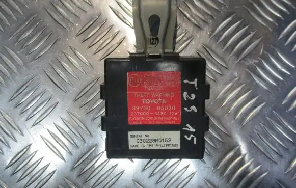Toyota Avensis T250 Alarm control unit/module 89730-05030