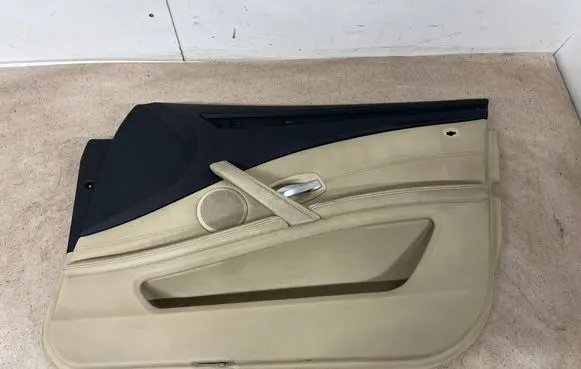 Front door card panel trim