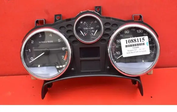 Peugeot 207 CC Speedometer (instrument cluster) 9662903980