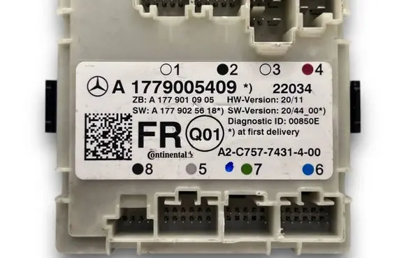 Mercedes-Benz A W177 Central body control module S3340 A1779005409