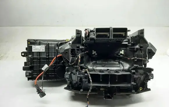 Interior heater climate box assembly