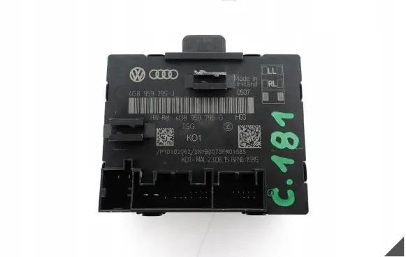 Audi A7 S7 4G Door control unit/module 4G8959795J