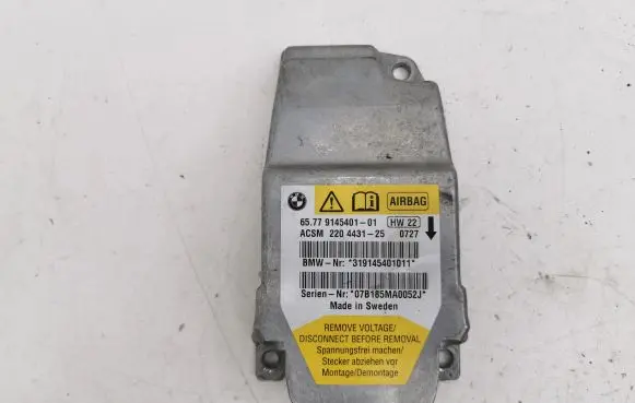 BMW 5 E60 E61 Airbag control unit/module 9145401