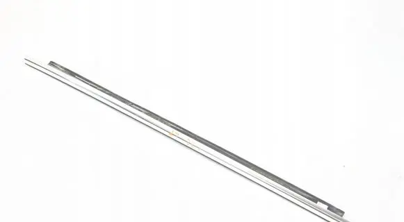 Front door glass trim molding