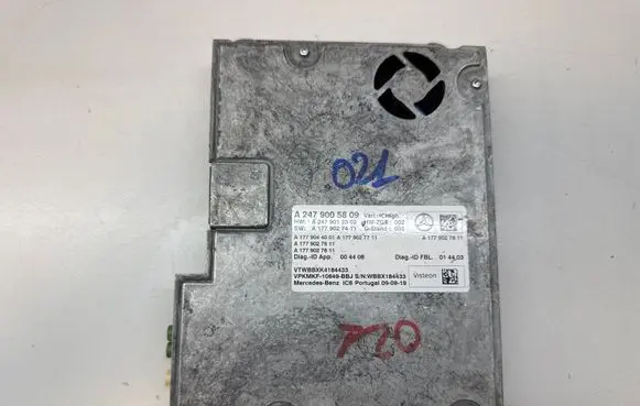 Mercedes-Benz A W177 Speedometer control unit/module A2479005809 A2479012302 A1779044001