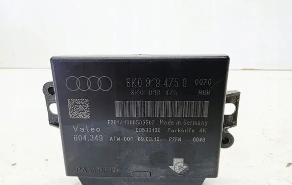 Audi A4 S4 B8 8K Trunk lid opening control unit 8K0919475QOK