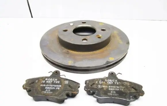 Renault Clio II Front brake disc 7701204286