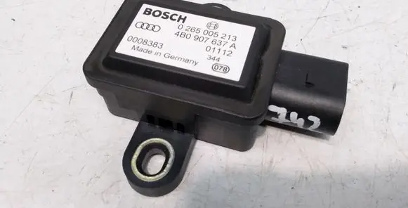 Audi A6 S6 C5 4B ESP acceleration yaw rate sensor 0265005213 4B0907637A