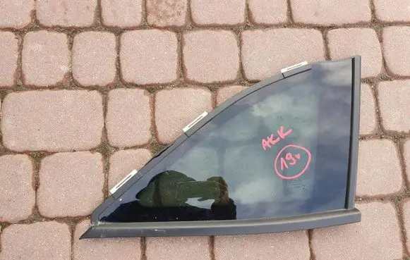 Opel Astra K Sliding door window/glass 