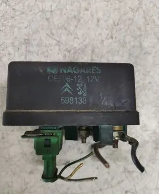 Peugeot 607 Glow plug pre-heat relay 598138