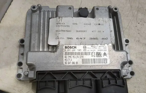 Peugeot 207 Engine control unit/module 9663193780 9664738680 0261201505