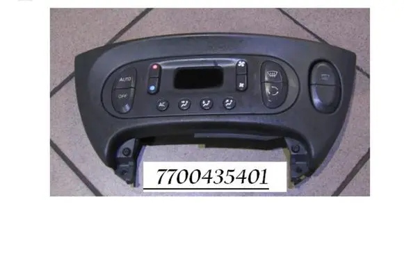 Renault Scenic I Climate control unit 7700435401