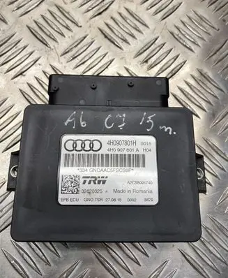 Audi A6 C7 Hand brake control module 4H0907801A 4H0907801H A2C58091740