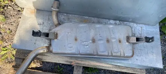 Renault Laguna II Rear muffler/silencer tail pipe 