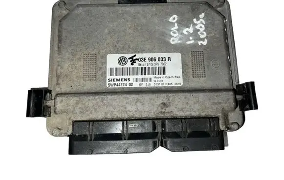 Volkswagen Polo IV 9N3 Engine control unit/module 03E906033R 5WP4422402 3PG7002