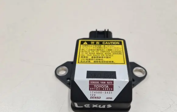 ESP acceleration yaw rate sensor