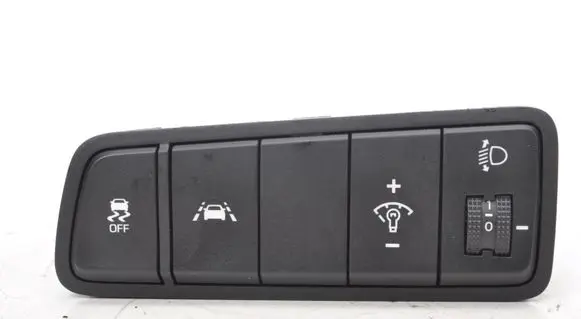Hyundai Tucson TL Central console control unit 93710D7